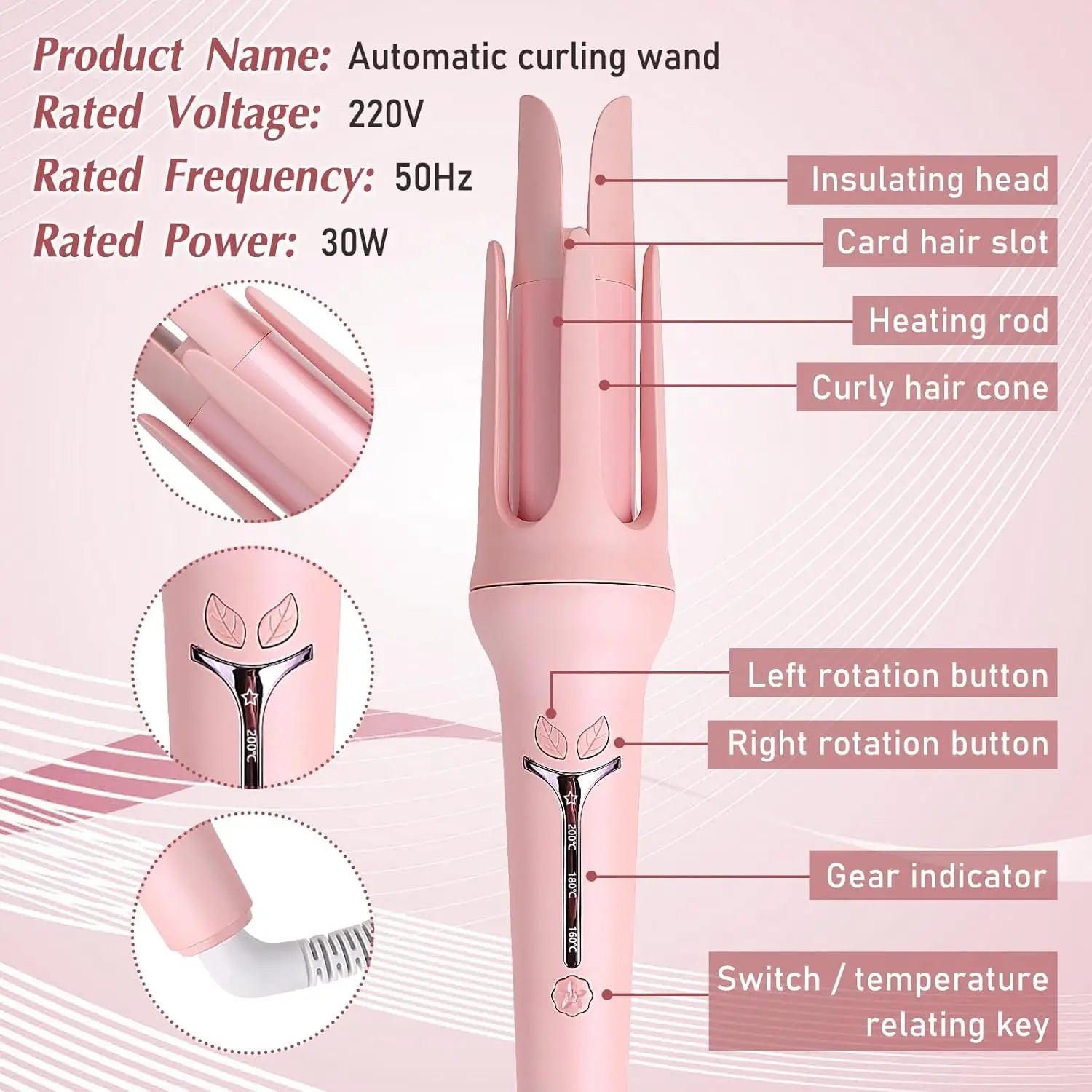 Automatic Ceramic Hair Curler