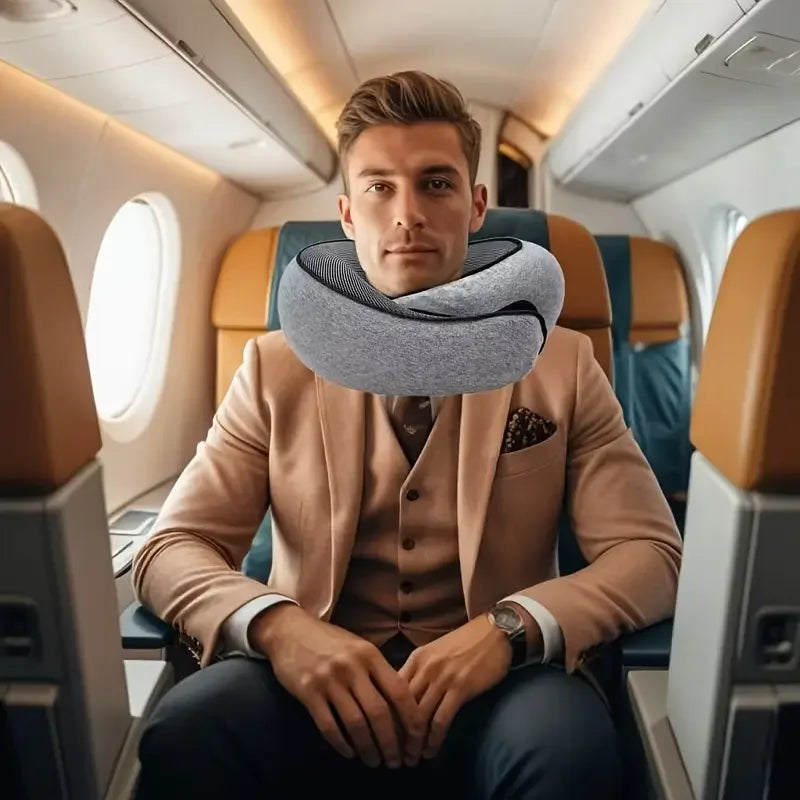 Memory Foam Travel Neck Pillow