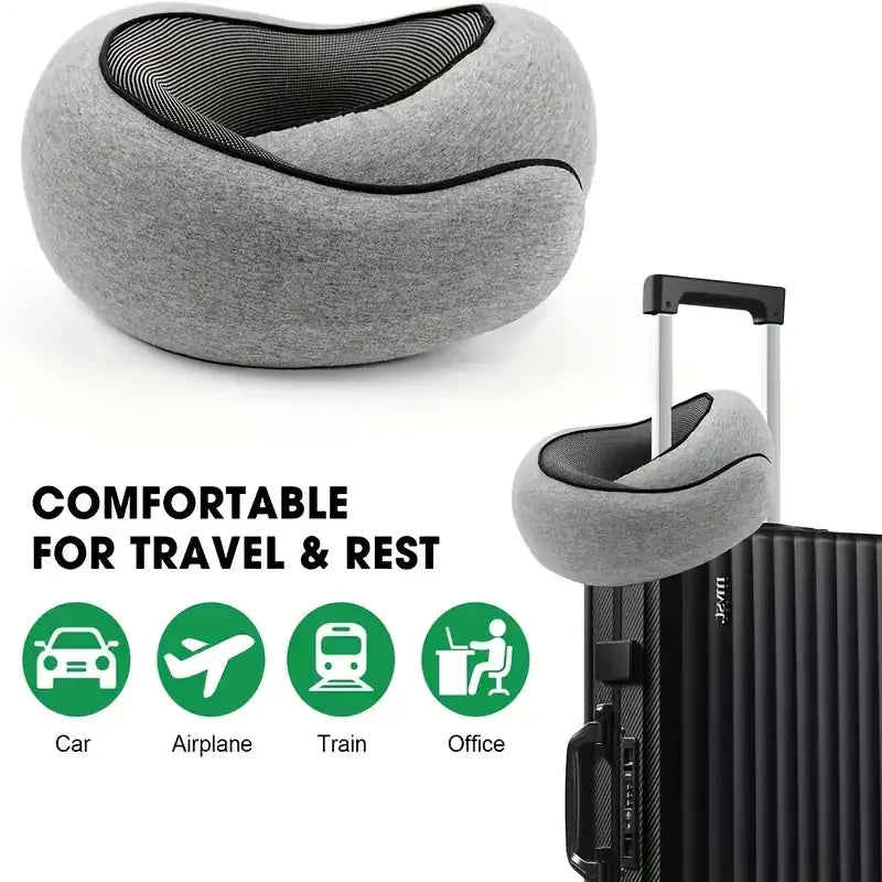 Memory Foam Travel Neck Pillow