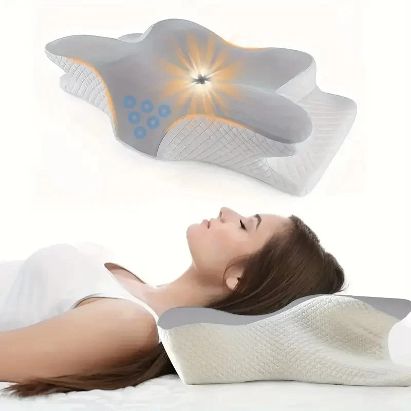 Ergonomic Memory Foam Neck Pillow